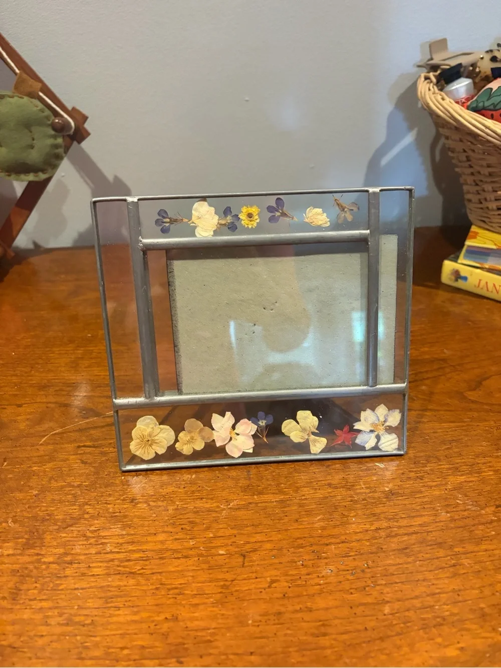 Vintage Floral Picture Frame